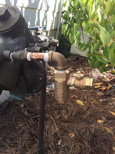 Hanahan Plumbing Co recommends a freeze protection valve on your backflow prevention assembly.