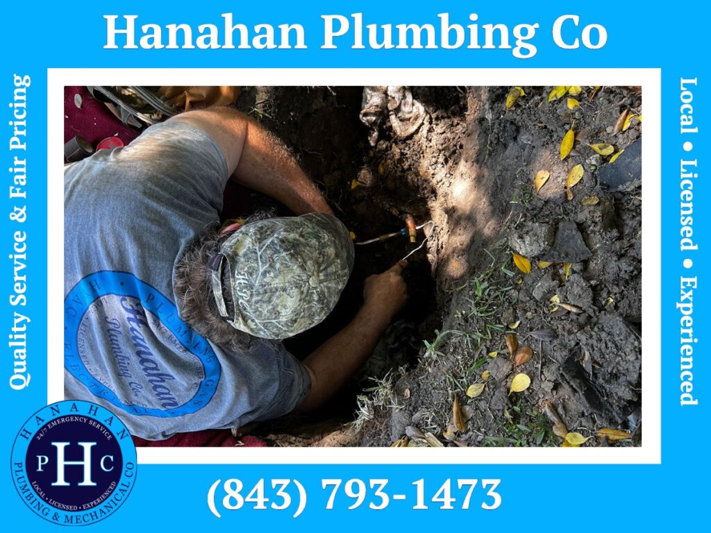 Hanahan Plumbing Co recommends using local, licensed, experienced plumbers who always answer the phone and who will get dirty to solve your problems.