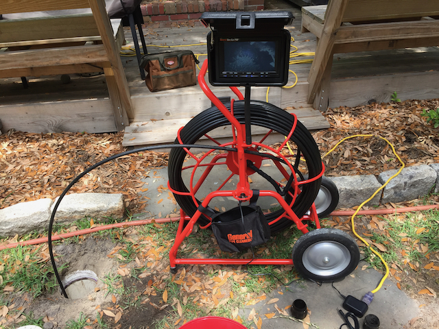sewer line camera inspection for Hanahan and the Charleston, SC Lowcountry area